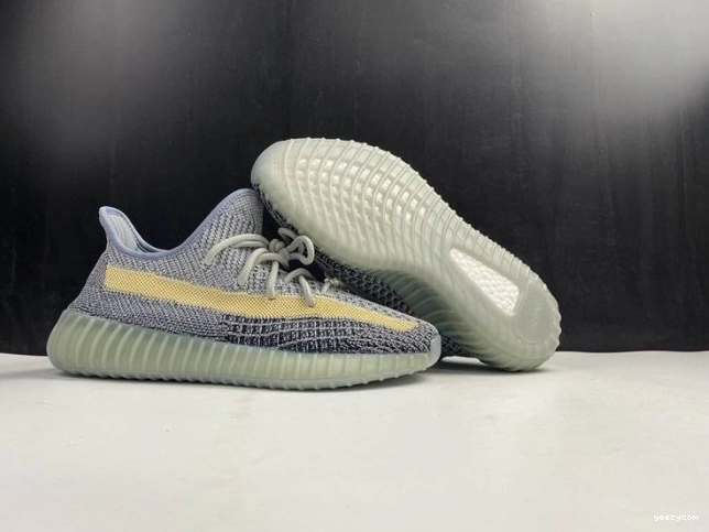 Boost Yeezy Ash 350 Blue V2 GY7657 Adidas 0817